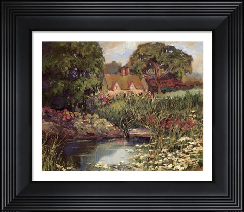 Framed Garden Hideaway Print
