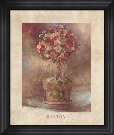 Framed Topiary Print