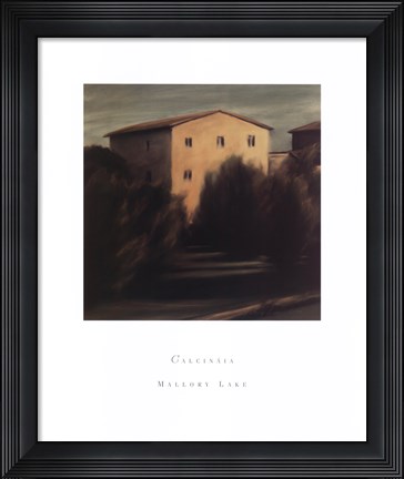 Framed Calcinaia Print