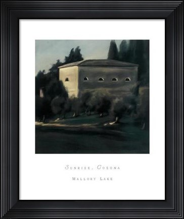 Framed Sunrise, Cosona Print