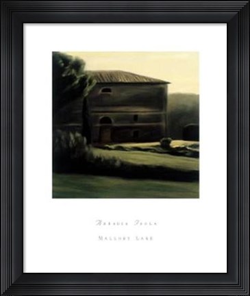 Framed Abbadia Isola Print