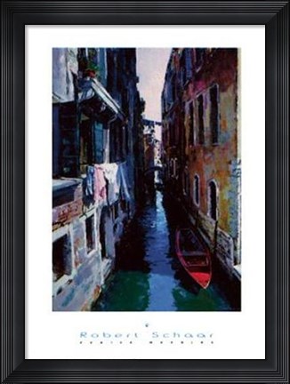 Framed Venice Morning Print
