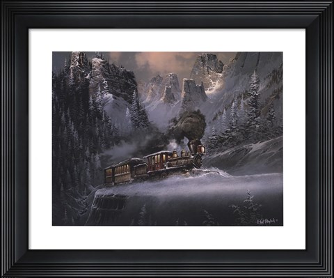 Framed Upward Pull Print