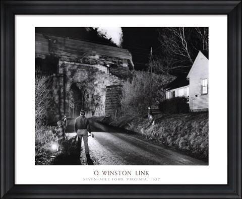 Framed Seven-Mile Ford, Virginia, 1957 Print