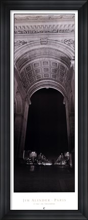 Framed L' Arc de Triomphe Print