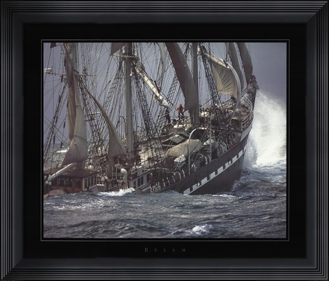 Framed Belem Print