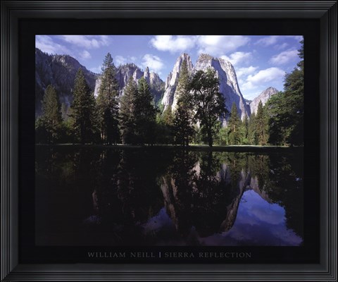 Framed Sierra Reflections Print