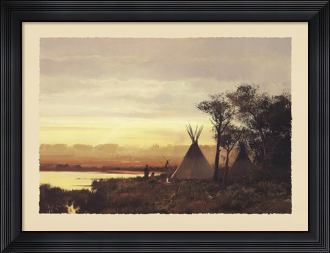 Framed Bitteroot Valley II Print