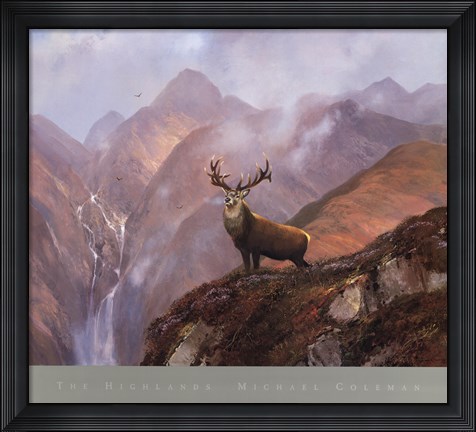 Framed Highlands Print