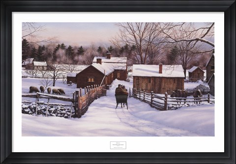 Framed Back Home Again (Detail) Print