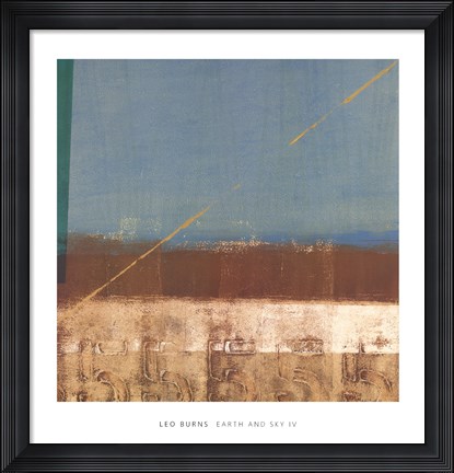 Framed Earth and Sky IV Print