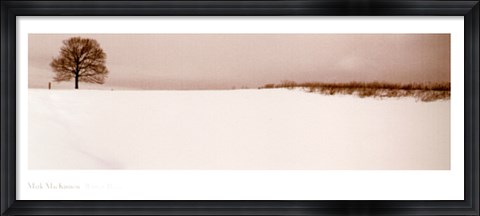 Framed Winter Peace Print