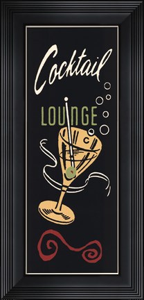 Framed Cocktail Lounge Print