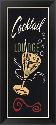 Framed Cocktail Lounge Print
