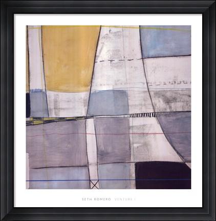 Framed Venture I Print