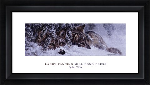 Framed Quiet Time Print