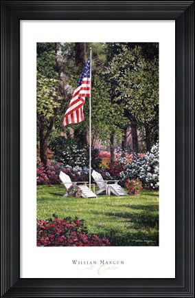 Framed At Ease Print