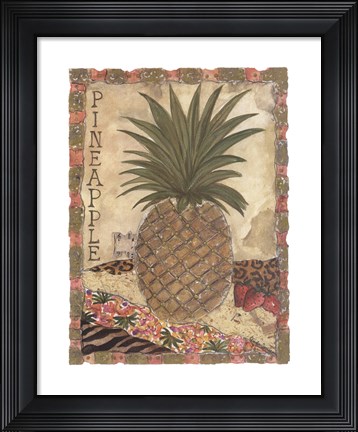 Framed Pineapple Print