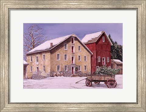 Framed Winter&#39;s Day Print