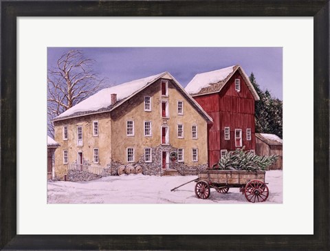 Framed Winter&#39;s Day Print