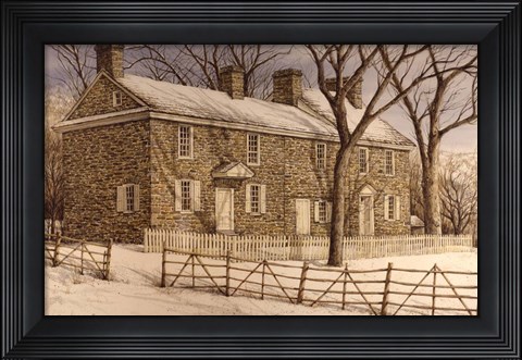 Framed House of Decision Print