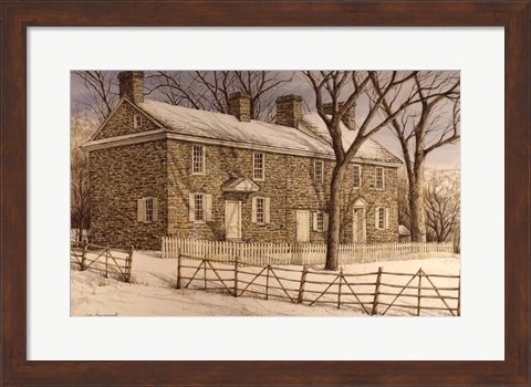 Framed House of Decision Print
