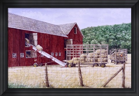 Framed Hay Day Print