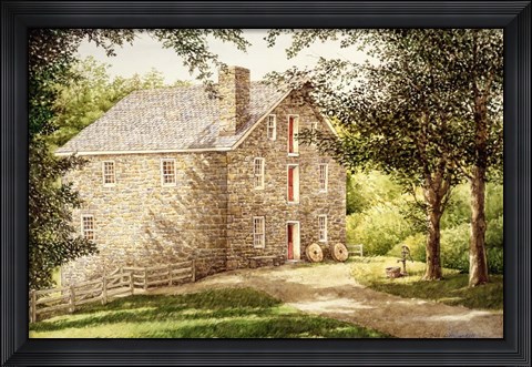 Framed Mid-Summer&#39;s Day Print