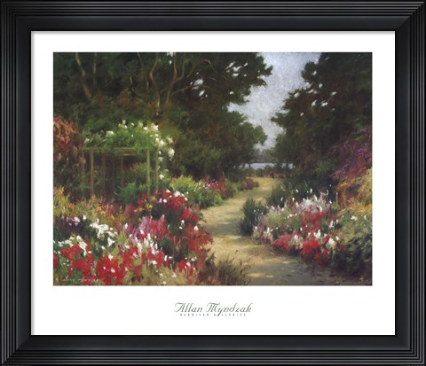 Framed Summer Stroll Print
