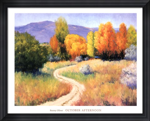 Framed October Afternoon Print