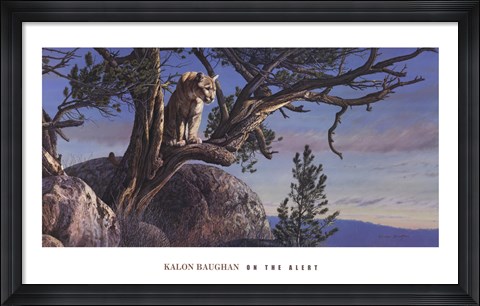 Framed On the Alert Print