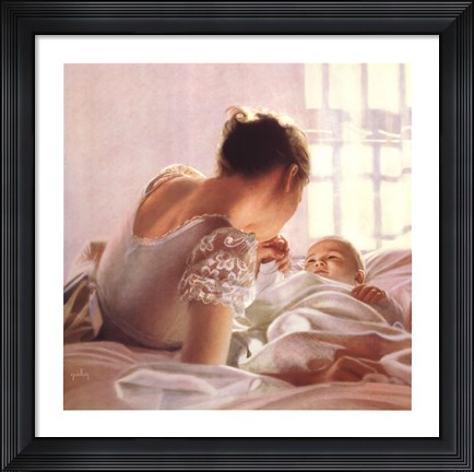 Framed Love Light Print