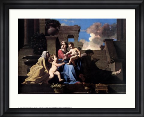 Framed Holy Family Print