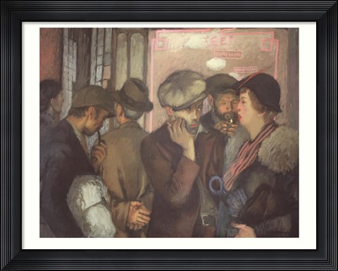 Framed Sixth Avenue Print