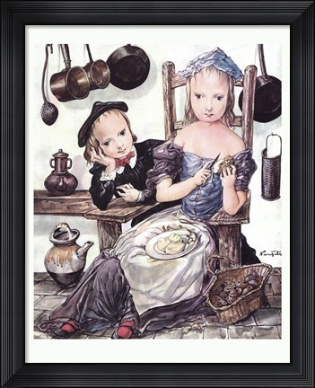 Framed in the Kitchen Print