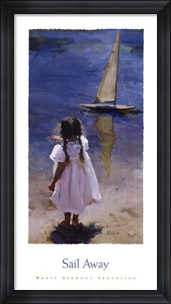 Framed Sail Away Print