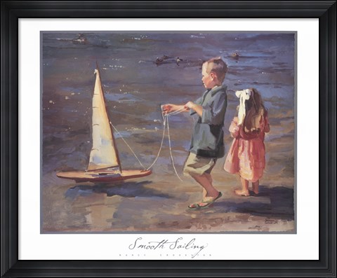 Framed Smooth Sailing Print