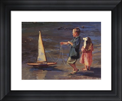 Framed Smooth Sailing Print