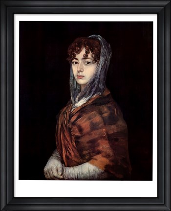 Framed Senora Sabasa Garcia Print
