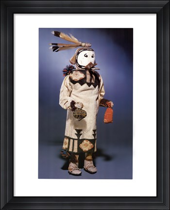 Framed Kachina Doll Print