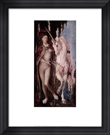 Framed Unicorn Print