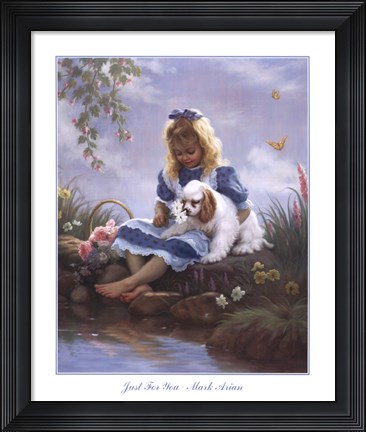 Framed Just for You Print