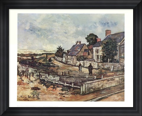 Framed Mont Saint Michel Print