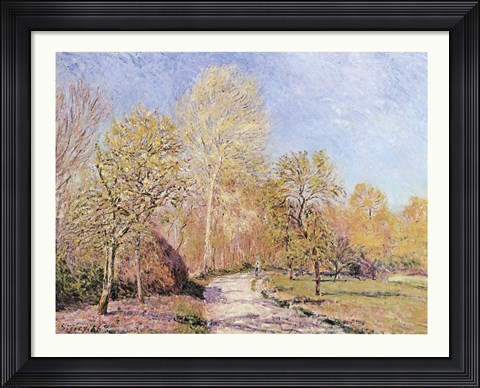 Framed Autumn Landscape Print