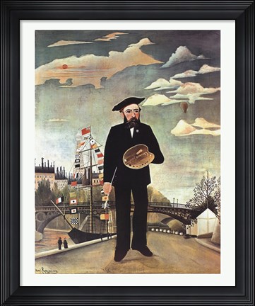 Framed Self-Portrait Print