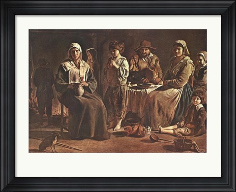 Framed Antoine and Louis Print