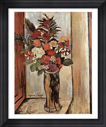Framed Flowers Print