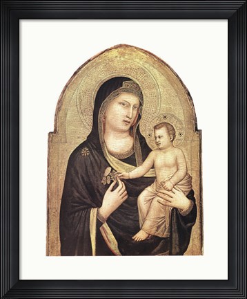 Framed Madonna and Child Print