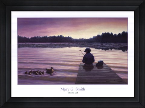 Framed School Is Out Print