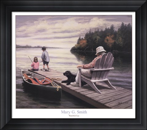 Framed Watchful Eye Print